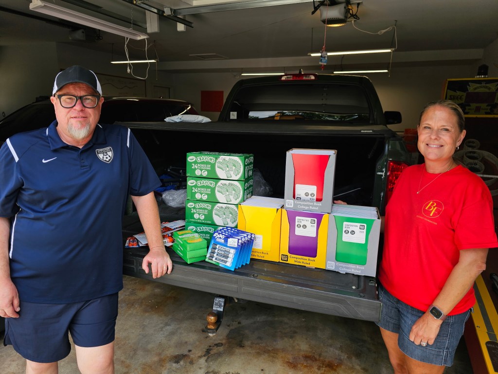 school supply donation